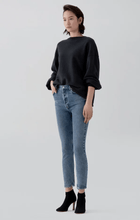 Load image into Gallery viewer, NICO Hi Rise Slim IMAGE高腰經典褲腳刷破Skinny牛仔褲