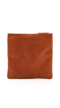 Load image into Gallery viewer, Clare V. Foldover Clutch 焦糖色翻折手拿包