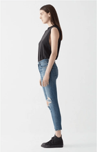 Load image into Gallery viewer, SOPHIE  SPITE高腰Skinny膝蓋刷破

