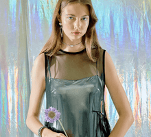 Load image into Gallery viewer, TRIANGLE STATEMENT EARRING
