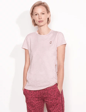Load image into Gallery viewer, 圓領微笑刺繡T-shirt

