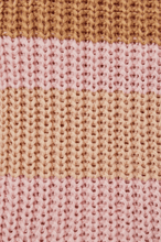 Load image into Gallery viewer, 圓領拼色針織毛衣

