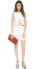 Load image into Gallery viewer, Clare V. Foldover Clutch 焦糖色翻折手拿包
