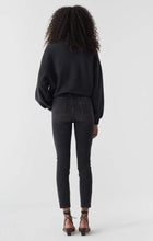 Load image into Gallery viewer, Nico High Rise Slim Fit in Virtue 高腰黑色合身九分牛仔褲
