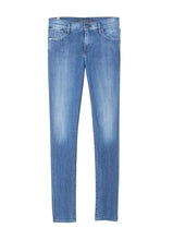 Load image into Gallery viewer, Avedon Skinny Poolside淺藍色中腰牛仔褲
